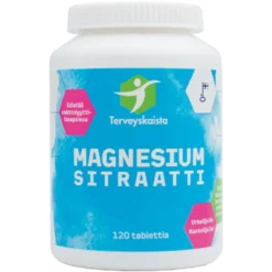 Terveyskaista Magnesiumsitraatti 120 tabl.