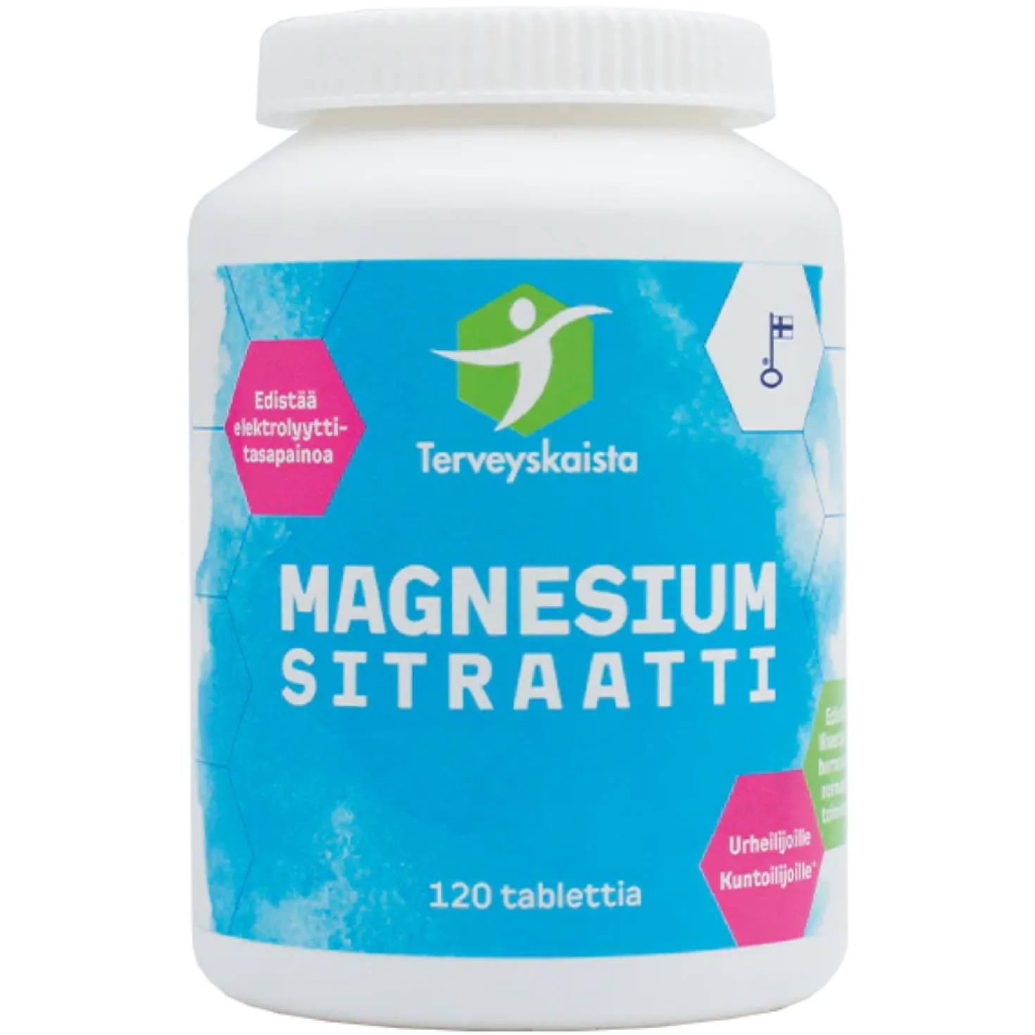 Terveyskaista Magnesiumsitraatti 120 tabl.