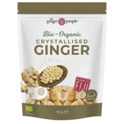 The Ginger People Crystallised Ginger - Kristallisoitu Inkivääri 150 g