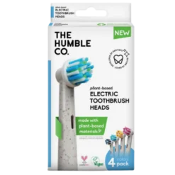 The Humble Co Humble Brush Sähköhammasharjan kasvipohjainen vaihtopää 4 kpl