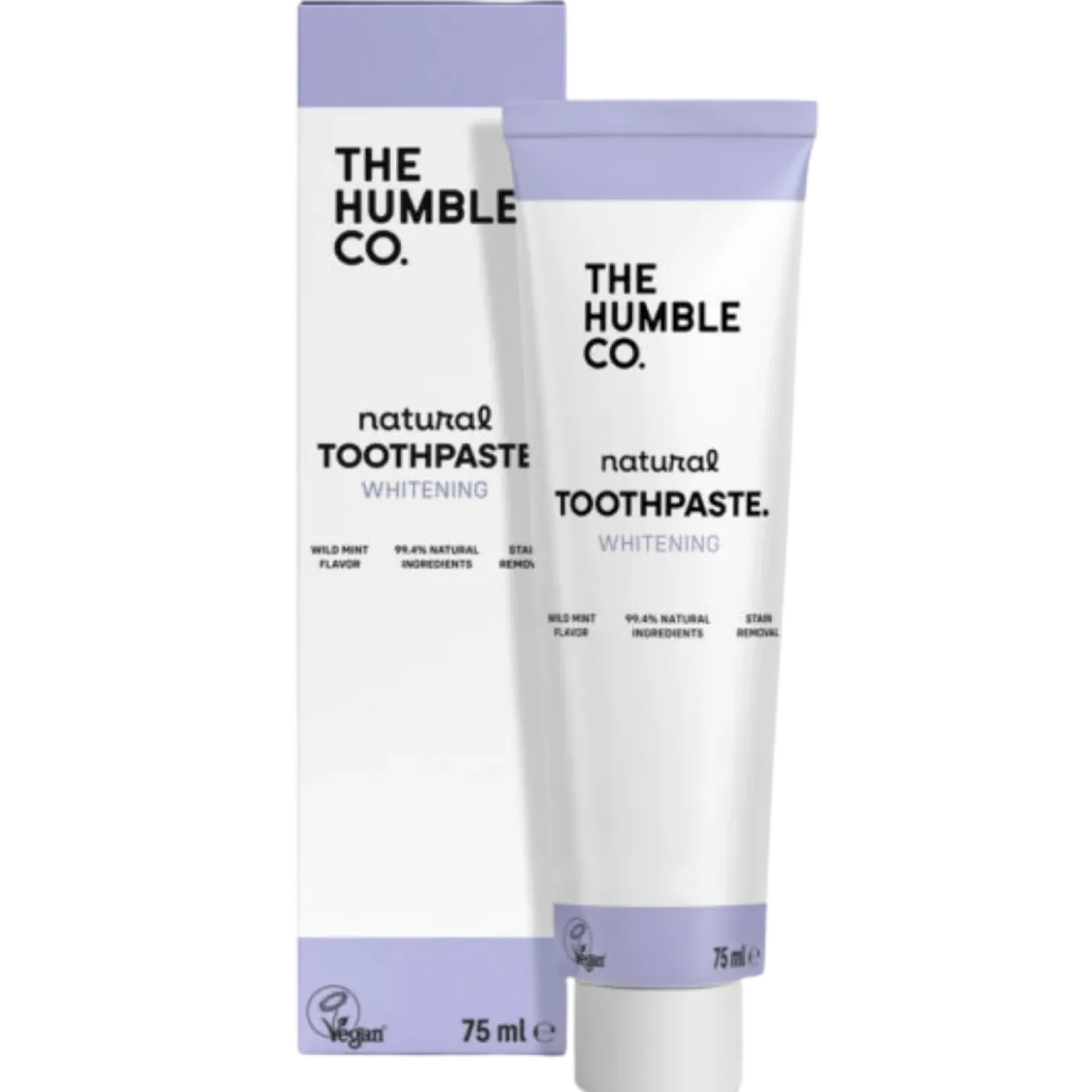 The Humble Co. Natural Toothpaste Whitening - Hammastahna 75 ml