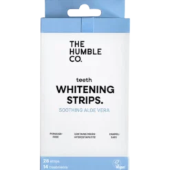 The Humble Co. Teeth Whitening Strips - Valkaisuteipit Aloe Vera 28 kpl