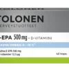 Tolonen E-EPA 500 mg + D-Vitamiini 40 kaps.