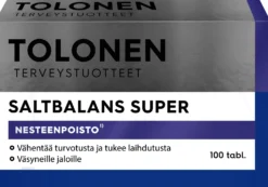 Tolonen Saltbalans Super 100 tabl.
