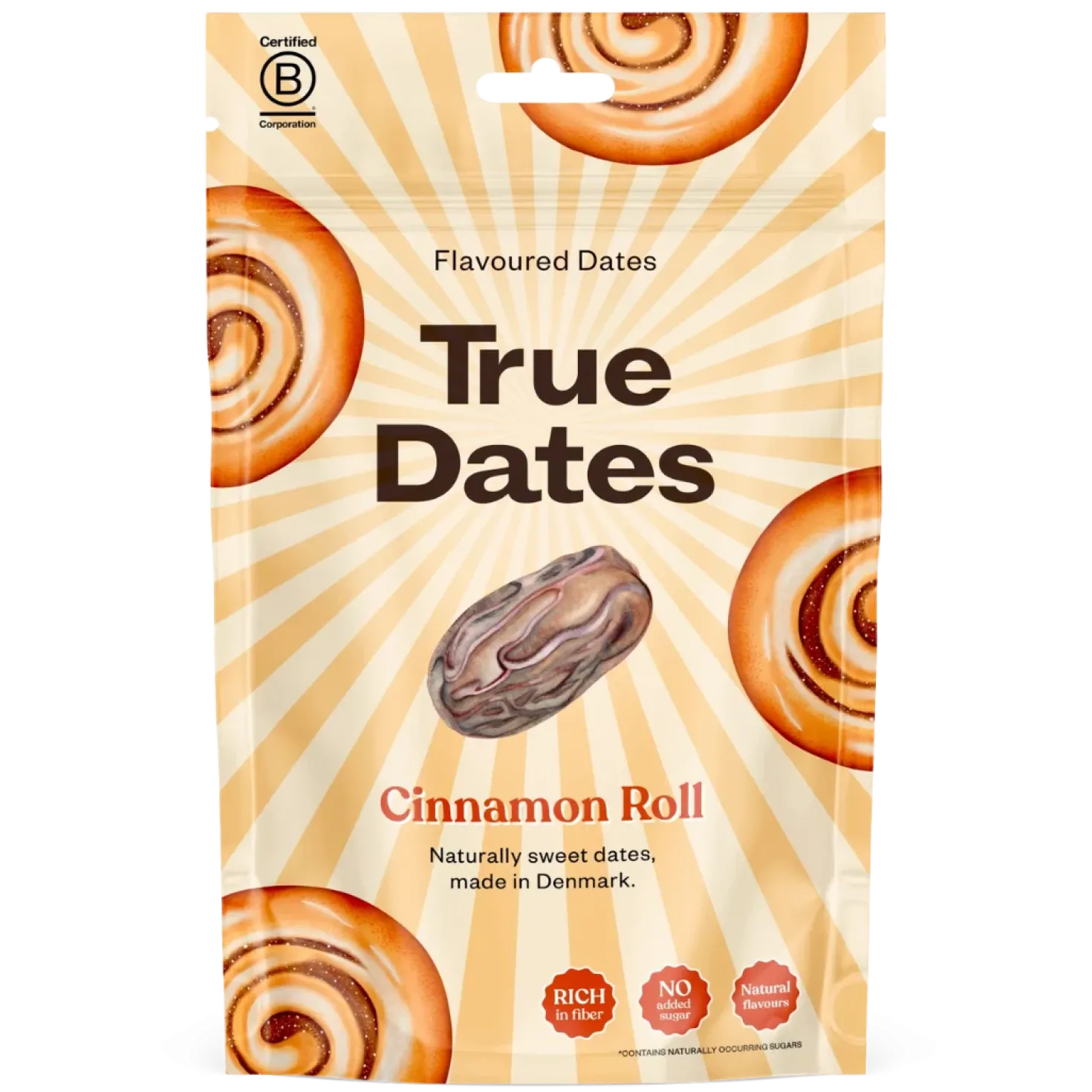 True Dates Cinnamon Roll - Taatelimakeinen Korvapuusti 100 g