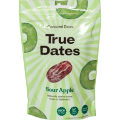 True Dates Sour Apple - Taatelimakeinen Kirpeä Omena 100 g