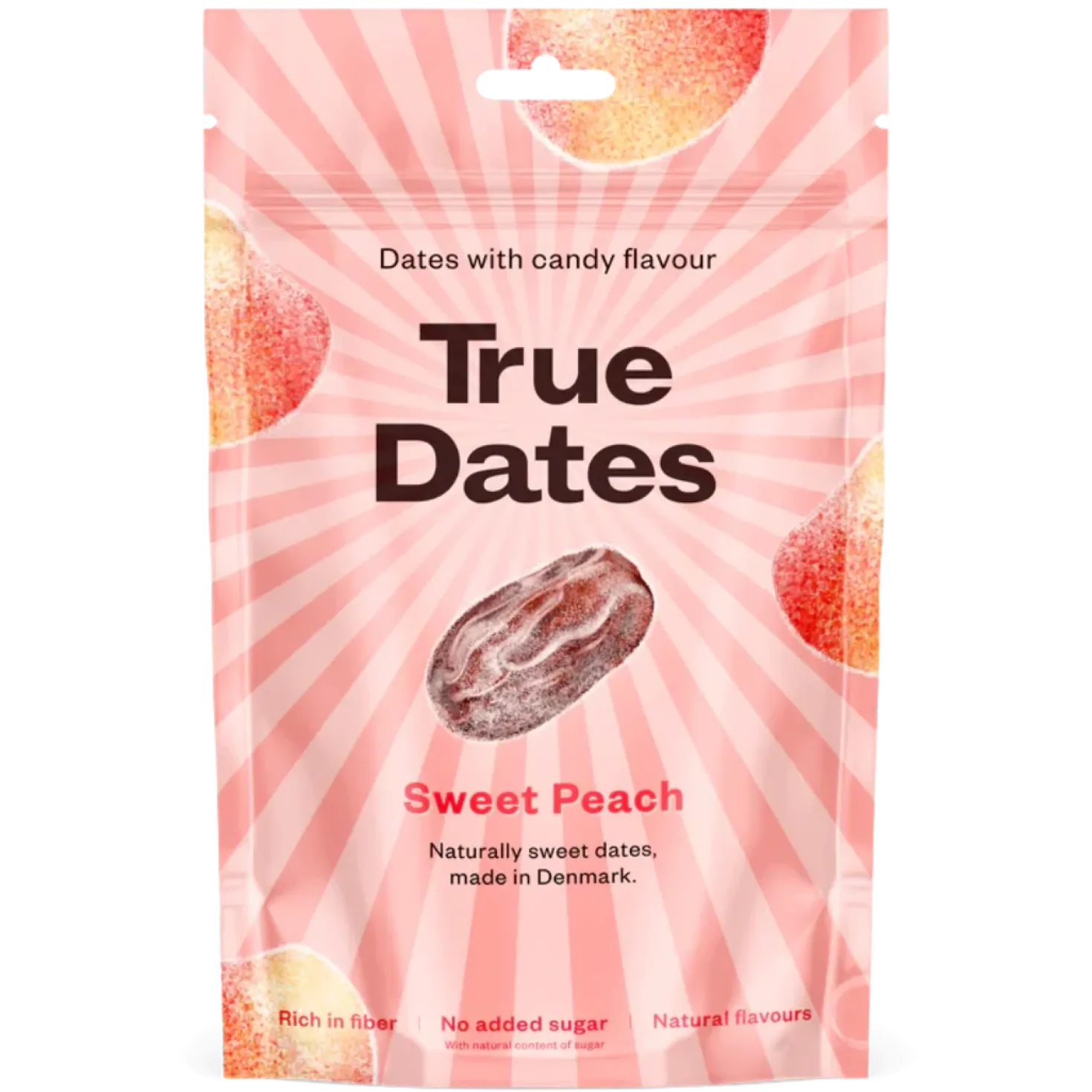 True Dates Sweet Peach - Taatelimakeinen Makea Persikka 100 g
