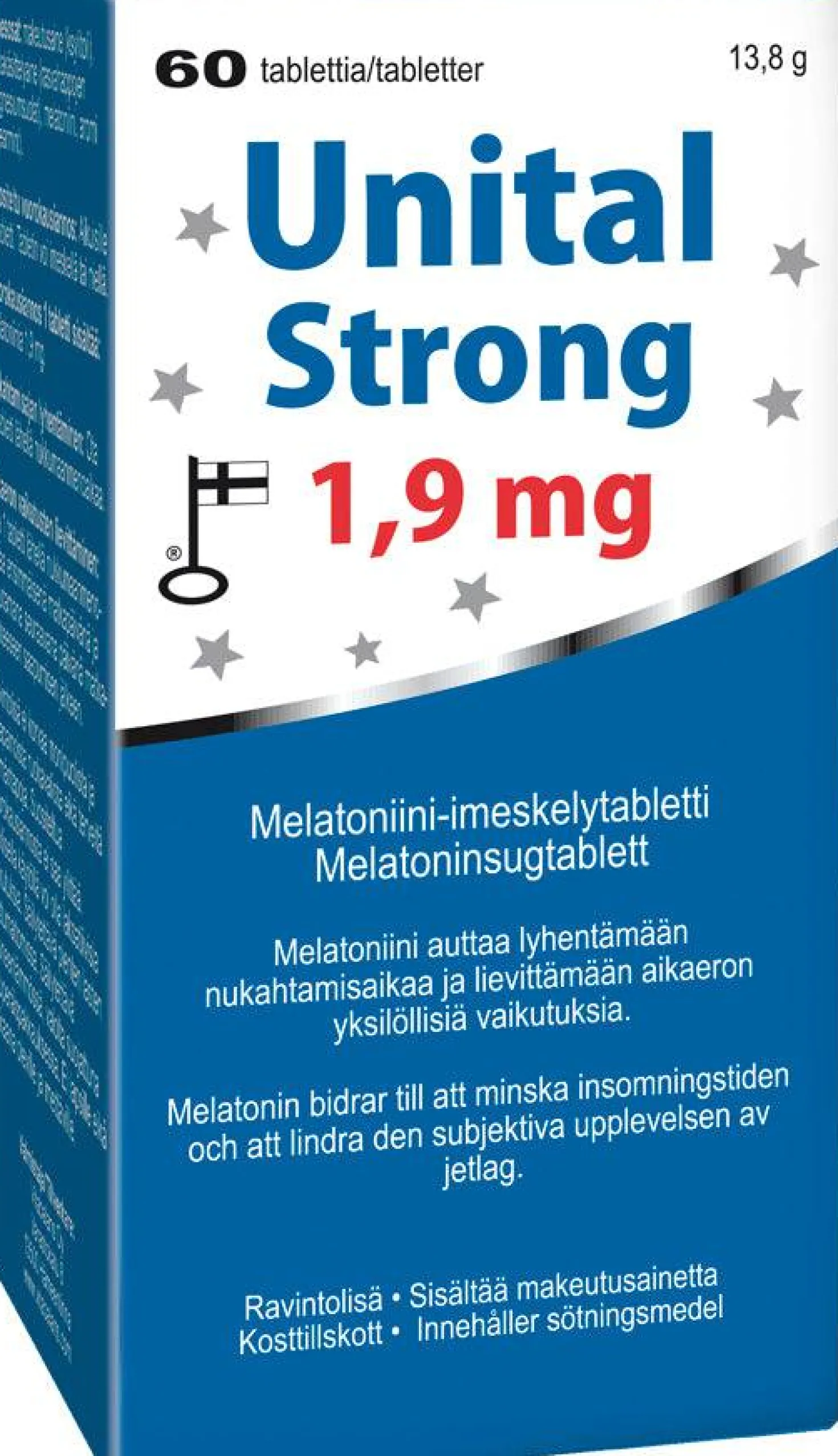 Unital Strong 1,9 mg 60 tabl.