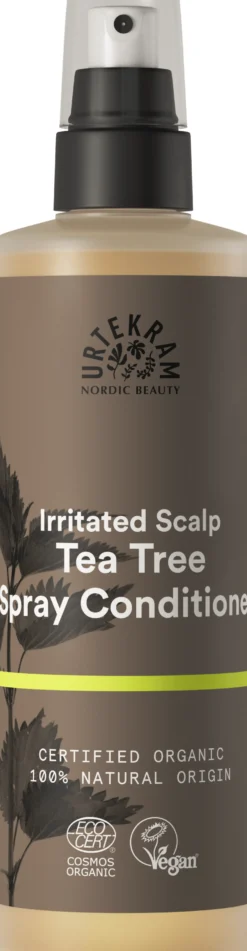 Urtekram Irritated Scalp Tea Tree Spray Conditioner - Hoitoainesuihke 250 ml