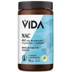 Vida NAC 650 mg + Seleeni 90 tabl.