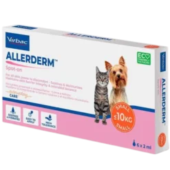 Virbac Allerderm Spot-On paikallisvaleluliuos 6 x 2 ml - Päiväys 10/2026 - poistuu