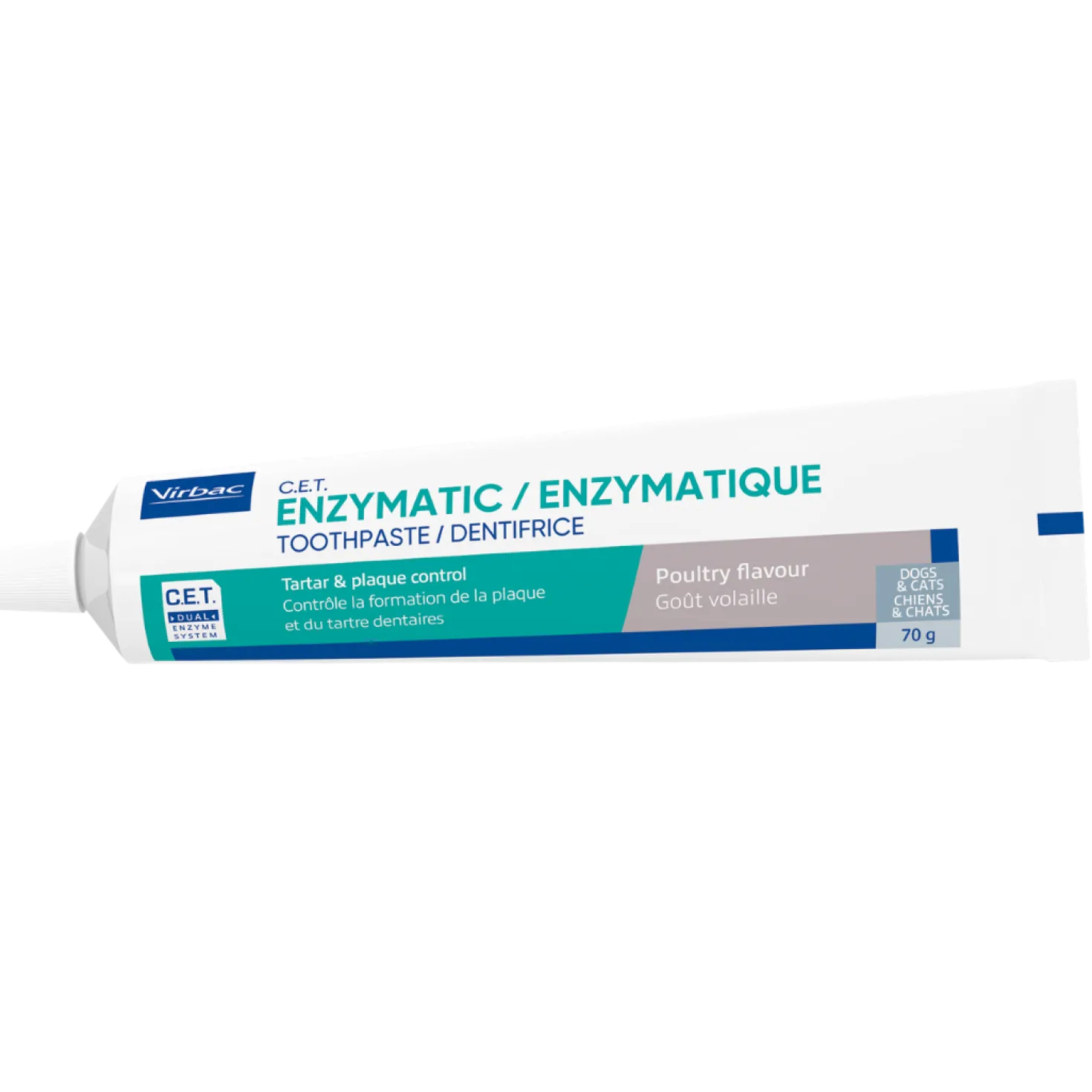 Virbac C.E.T. Hammastahna koirille ja kissoille 70 g