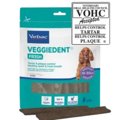 Virbac Veggiedent FR3SH - MEDIUM 10-30 kg - 15 kpl - uudistunut