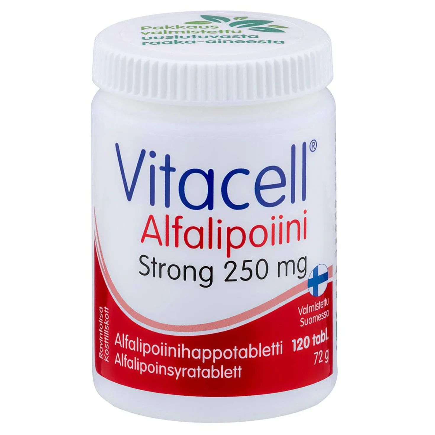 Vitacell Alfalipoiini Strong 250 mg 120 tabl.