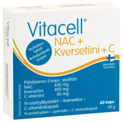 Vitacell NAC+ Kversetiini + C 60 kaps.