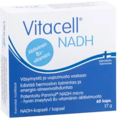 Vitacell NADH - B3-vitamiini 60 kaps.