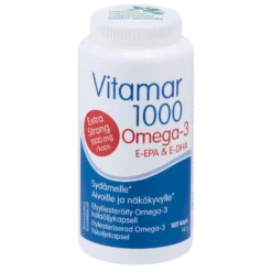 Vitamar 1000 Omega-3 kalaöljy 100 kaps.
