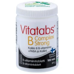 Vitatabs B-Complex Strong - Vahva B-vitamiinitabletti 100 tabl.