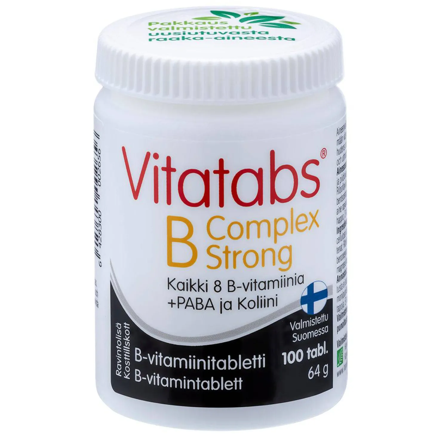 Vitatabs B-Complex Strong - Vahva B-vitamiinitabletti 100 tabl.