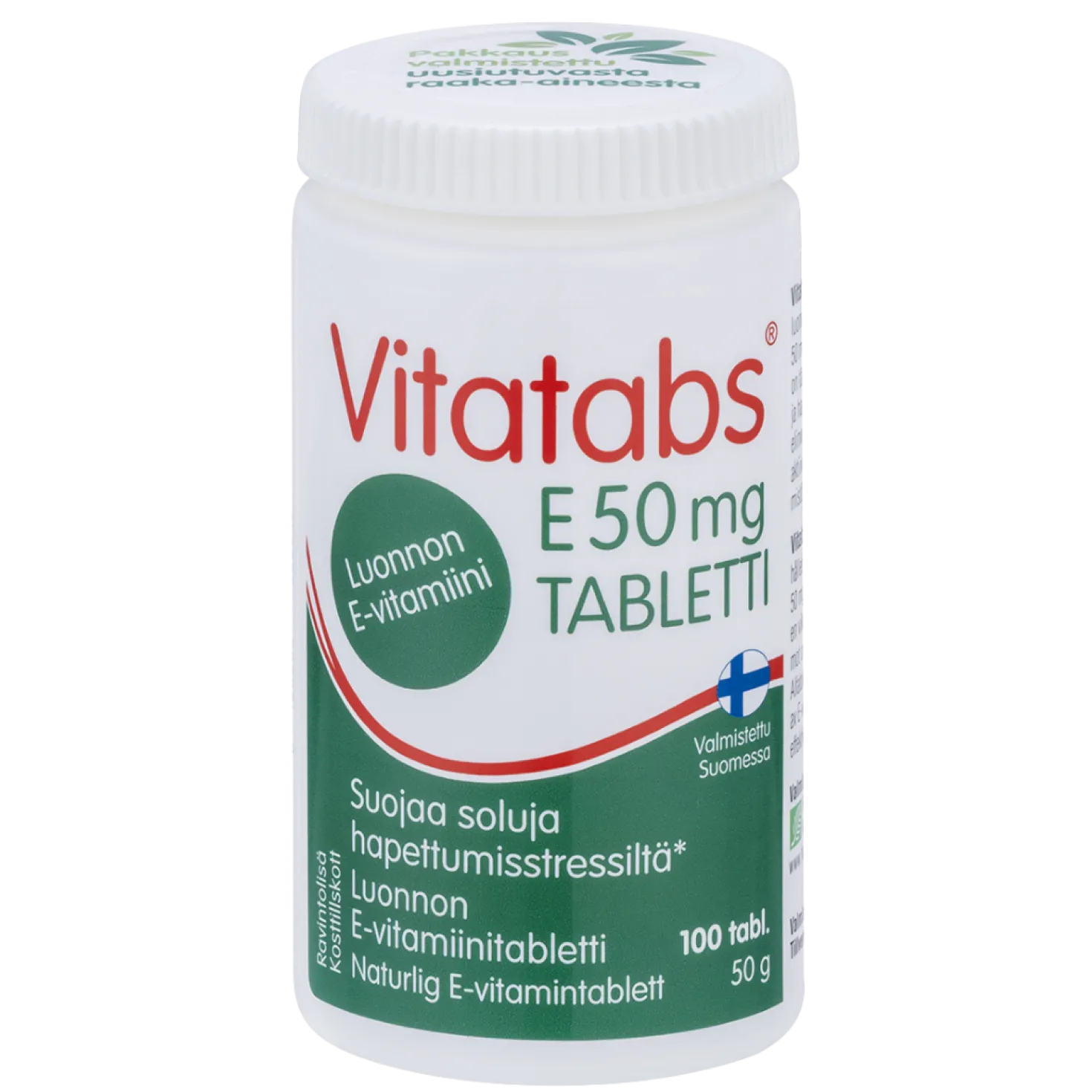 Vitatabs E 50 mg 100 tabl.