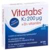 Vitatabs K2 200 µg + D3-vitamiini 60 tabl.