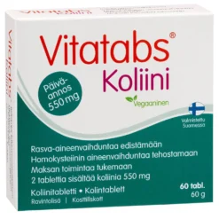 Vitatabs Koliini 550 mg - Koliinitabletti 60 tabl.