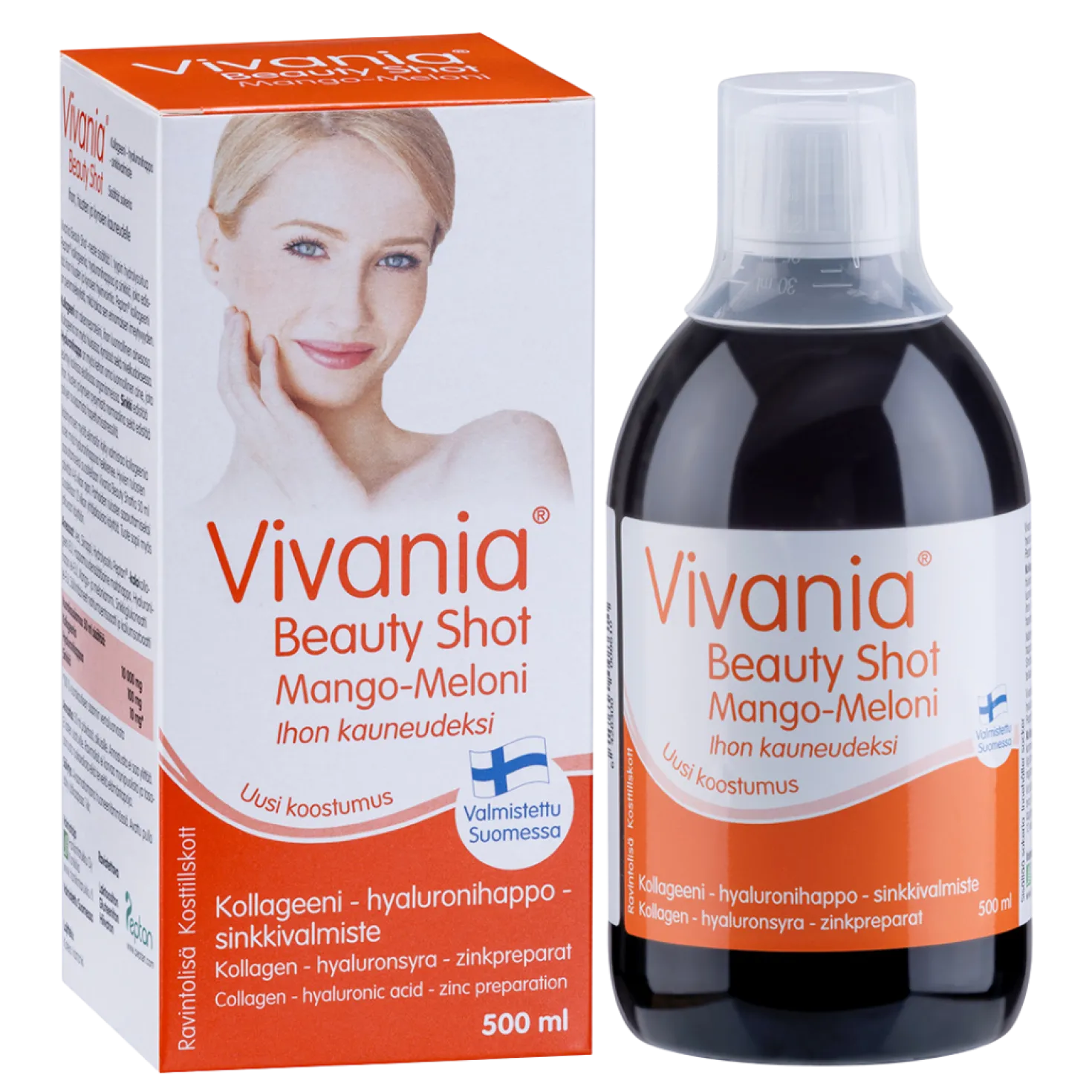 Vivania Beauty Shot Mango-Meloni 500 ml