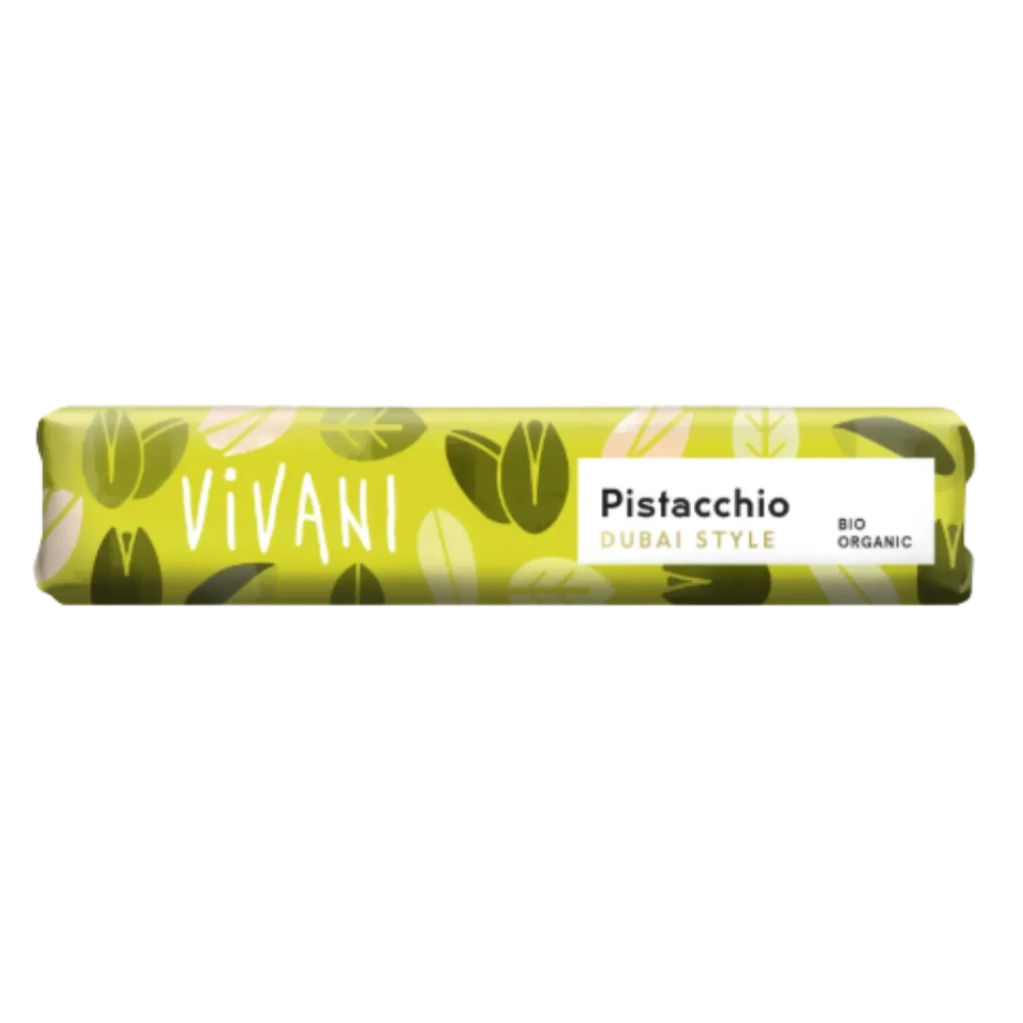 Vivani Dubai Style Pistacchio - Luomu Pistaasi Suklaapatukka 40 g