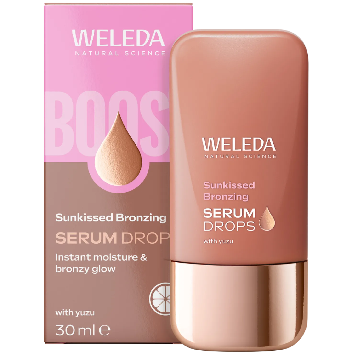 Weleda Sunkissed Bronzing Serum Drops - Sävytetty Seerumi 30 ml