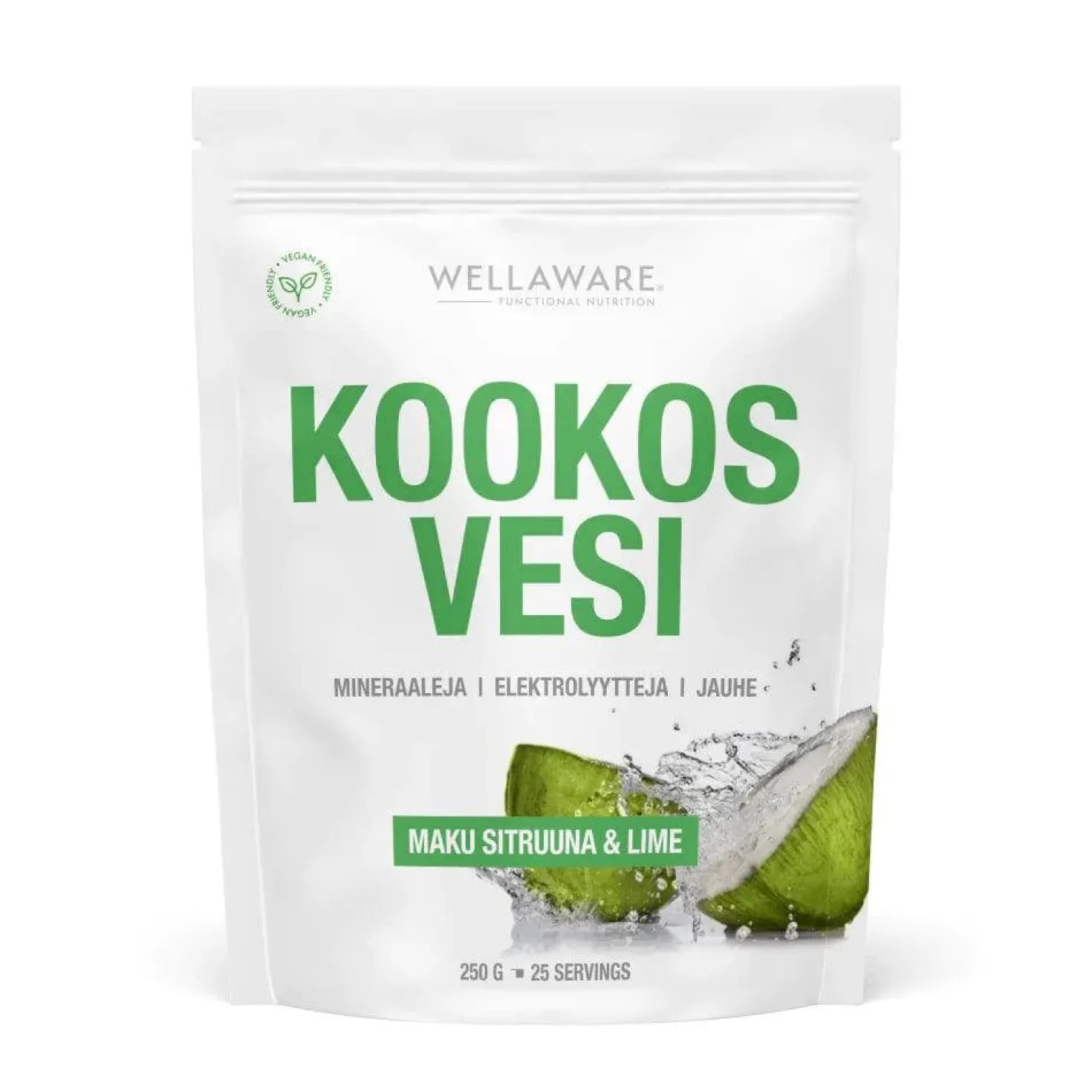 WellAware Kookosvesijauhe Sitruuna & Lime 250 g