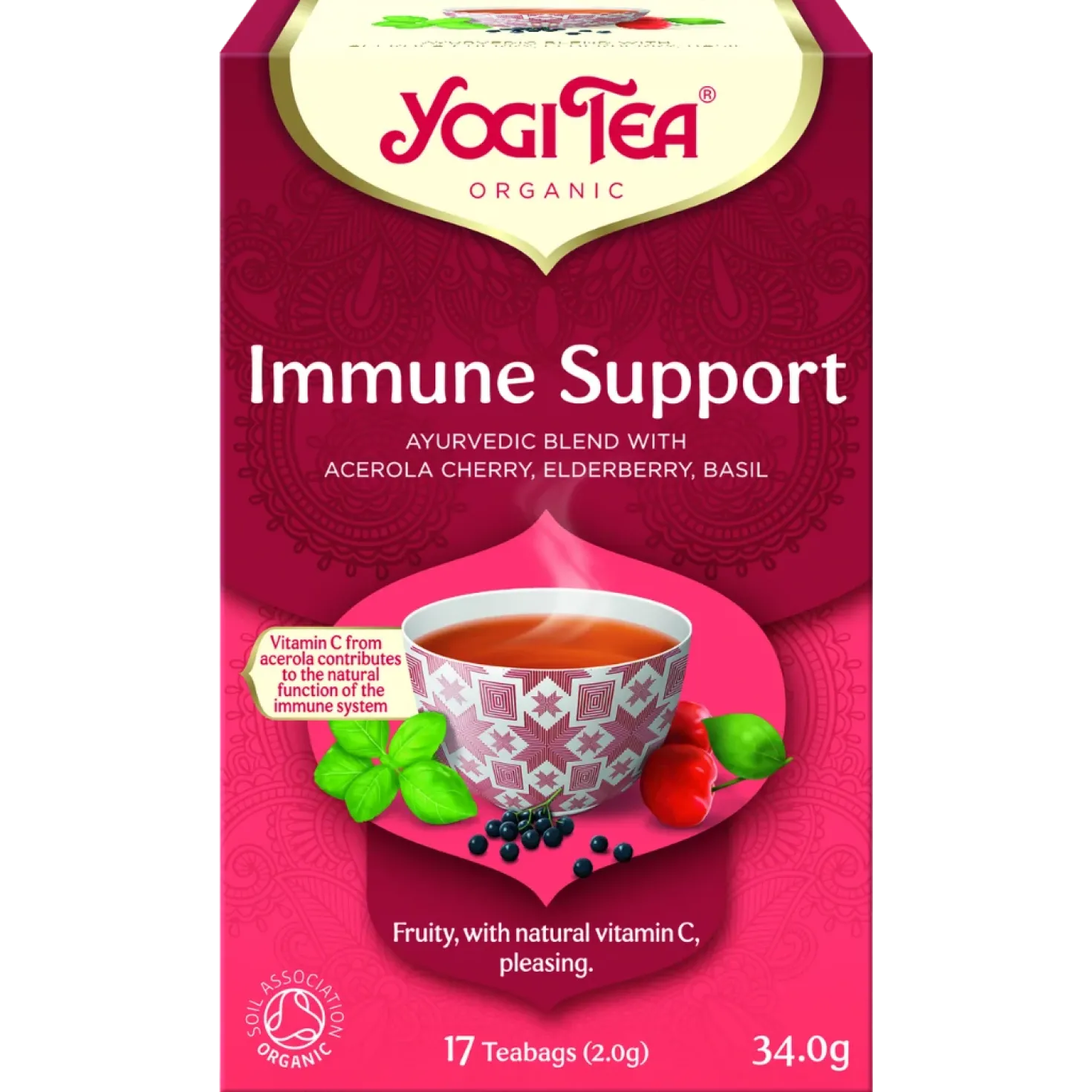 Yogi Tea Immune Support - Maustetee 17 teepussia