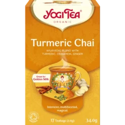 Yogi Tea Luomu Kurkuma Chai Tee 17 teepussia