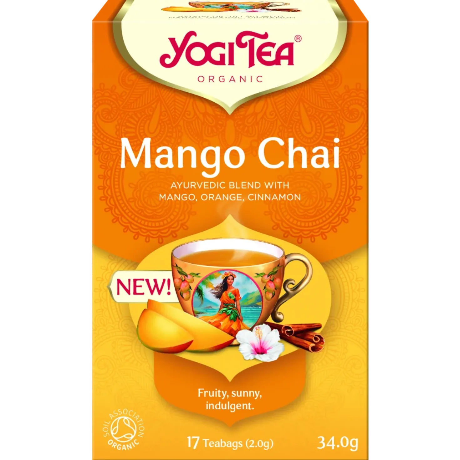 Yogi Tea Mango Chai 17 teepussia