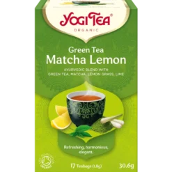 Yogi Tea Matcha Lemon Vihreä Tee 17 Teepussia