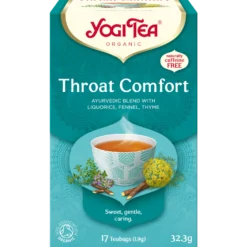 Yogi Tea Throat Comfort - kurkkua rauhoittava tee 17 teepussia