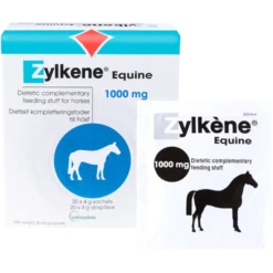Zylkene Equine 1000 mg (Alfa-kasotsepiini) annospussi hevoselle 20 x 4 g